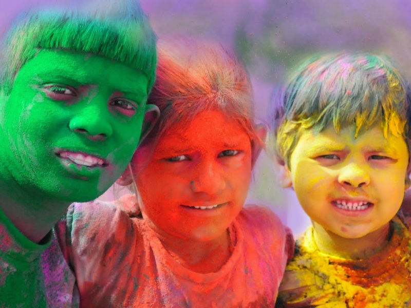 herbal holi color